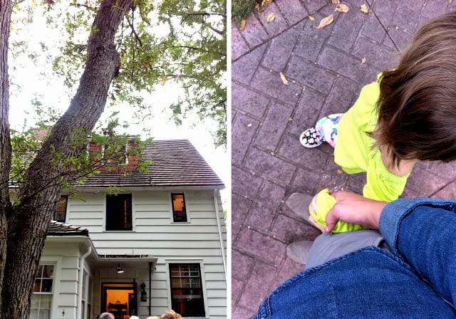 Vintage shopping with a preschooler