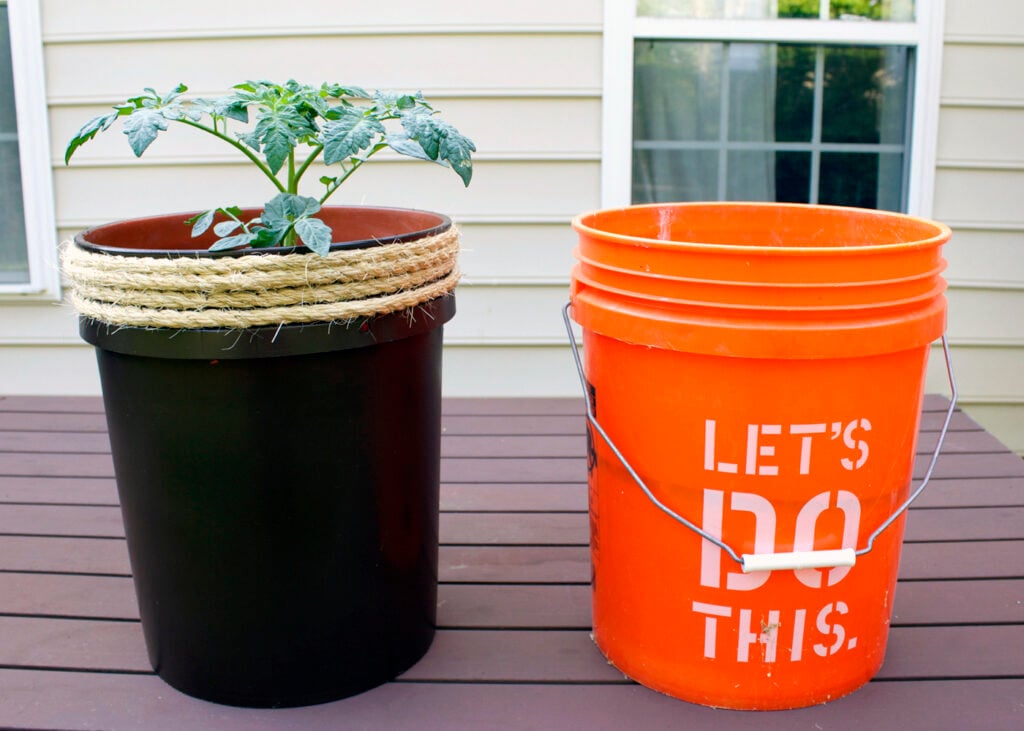 How to Make a Planter From a 5 Gallon Bucket