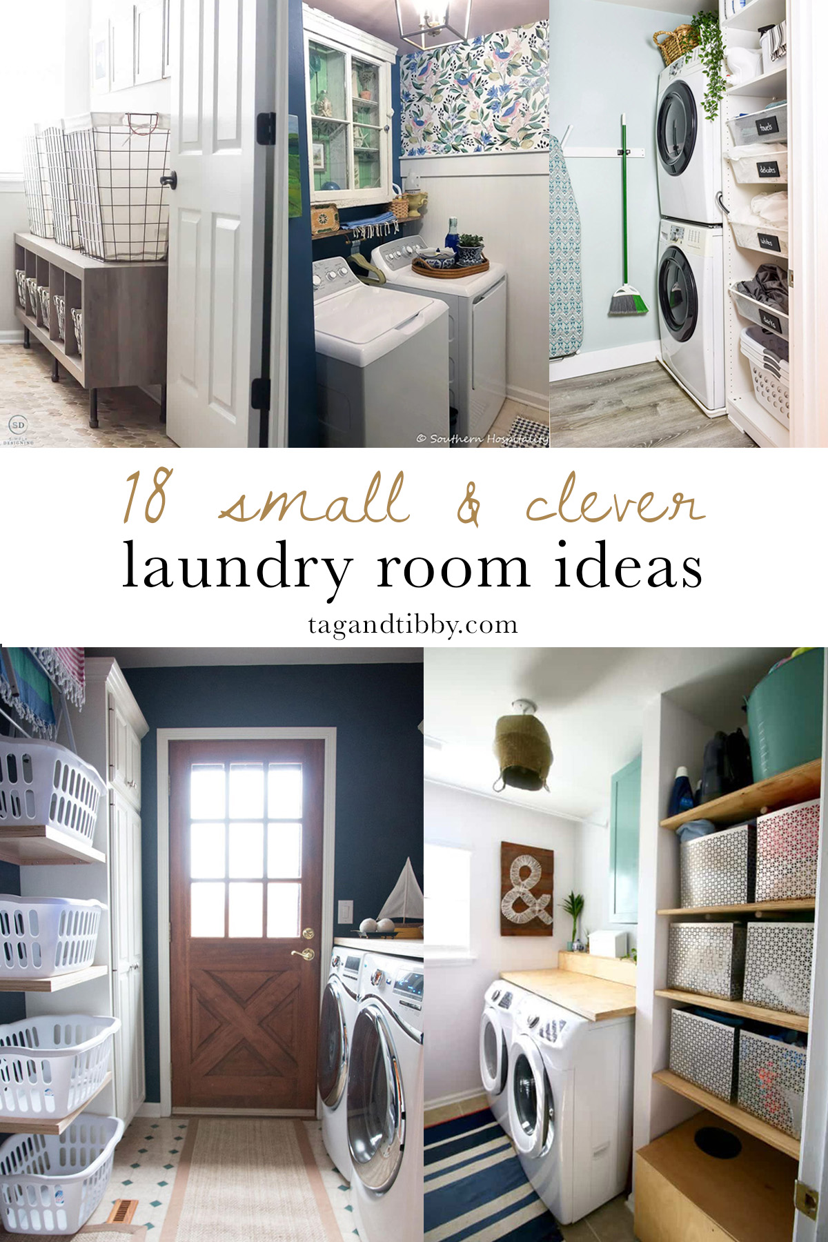 Small Laundry Room Ideas - Southern Hospitality