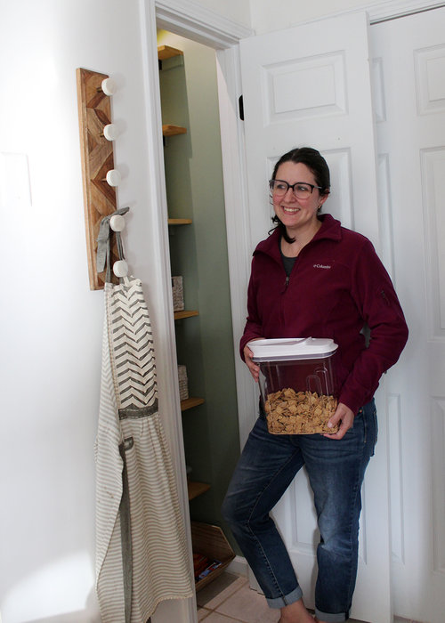 A Clever Kitchen Pantry Makeover for $300