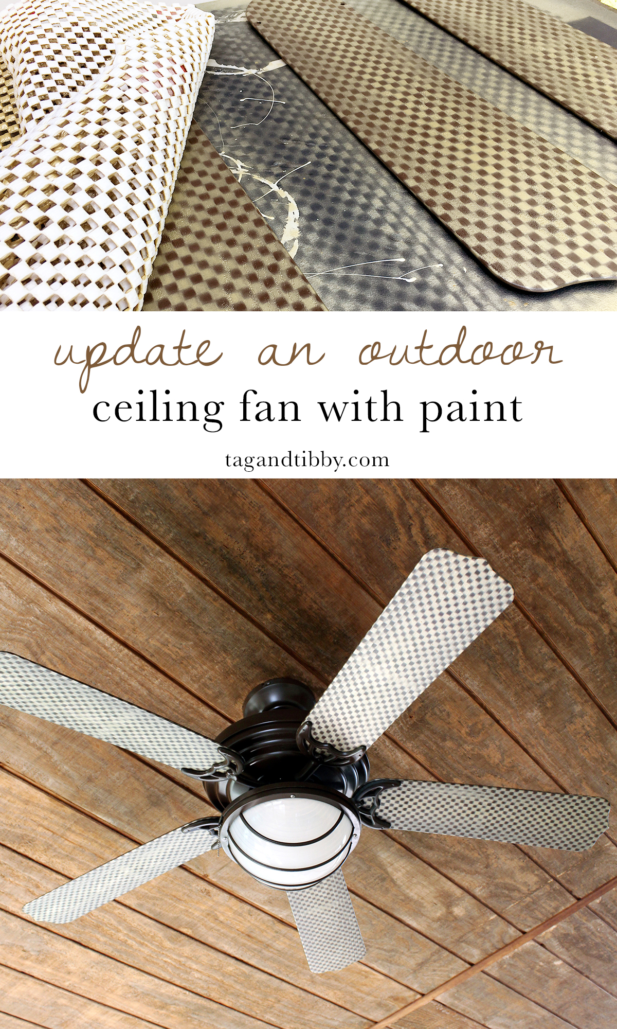 How To Paint A Ceiling Fan