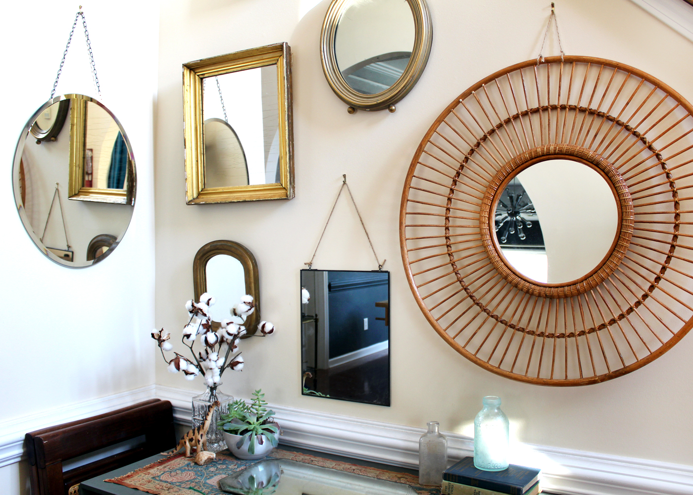 How to Make a Mirror Gallery Wall