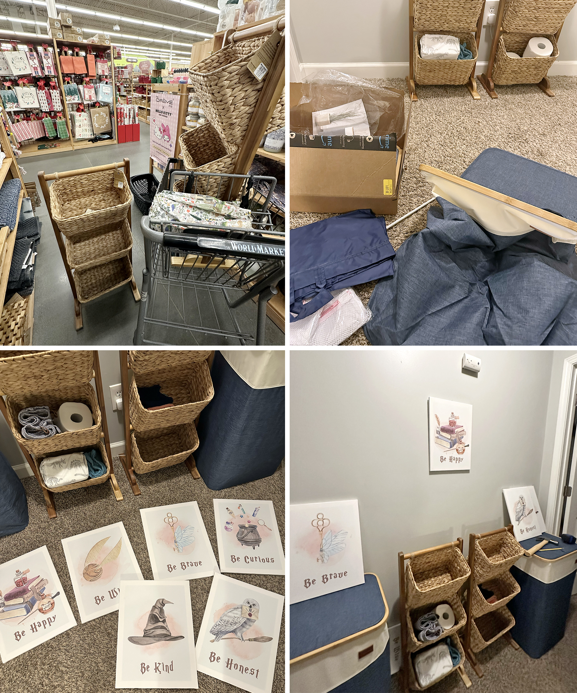 hallwaydecor_process | Tag and Tibby Hallway storage & hallway wall decor supplies