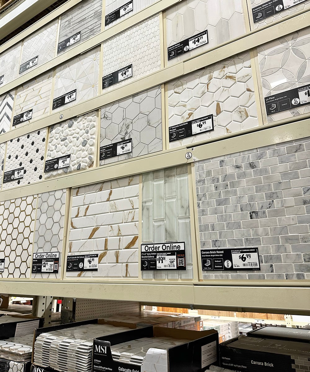 Backsplash tiles // 10 unique kitchen backsplash ideas 2024