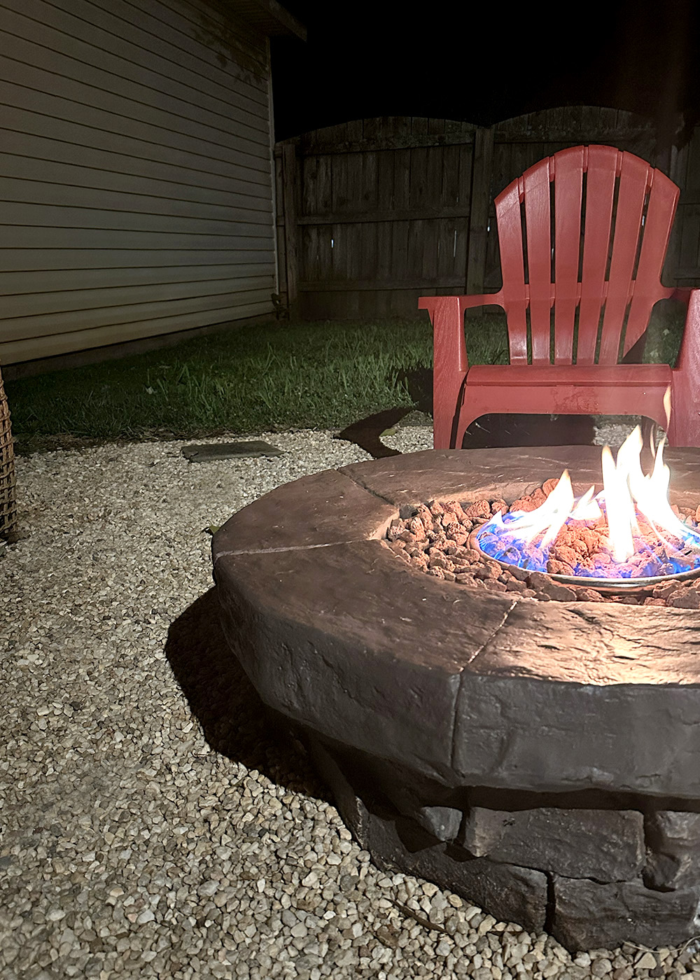 firepitafterpaint | Tag and Tibby How to restore a fire pit using high heat spray paint, fire pit outdoors with propane